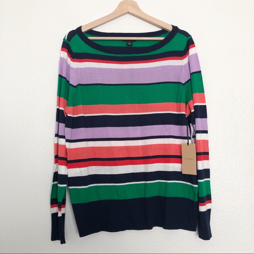 Halogen Striped Sweater - Picture 3 of 7